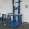 5m hydraulischer Lastenaufzug-Vertikallager-Frachtaufzug-Führungsschienen-Aufzug-Tabellen